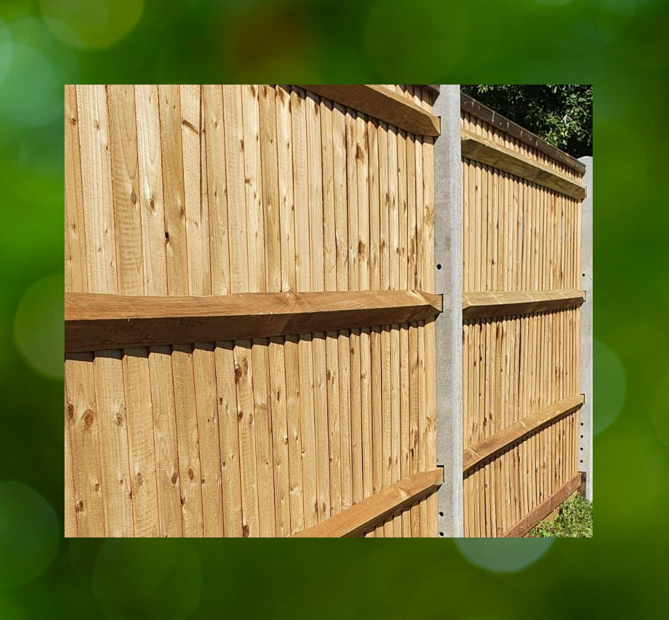 Concrete fencing products Concrete posts morticed concrete posts